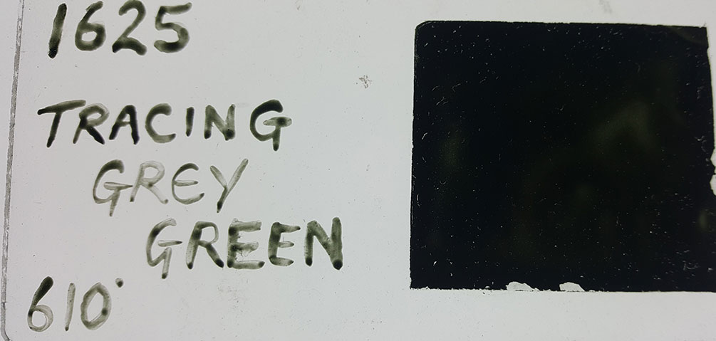 Tracing Grey Green Enamel Paint