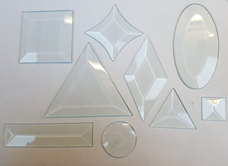 Clear Glass Bevels